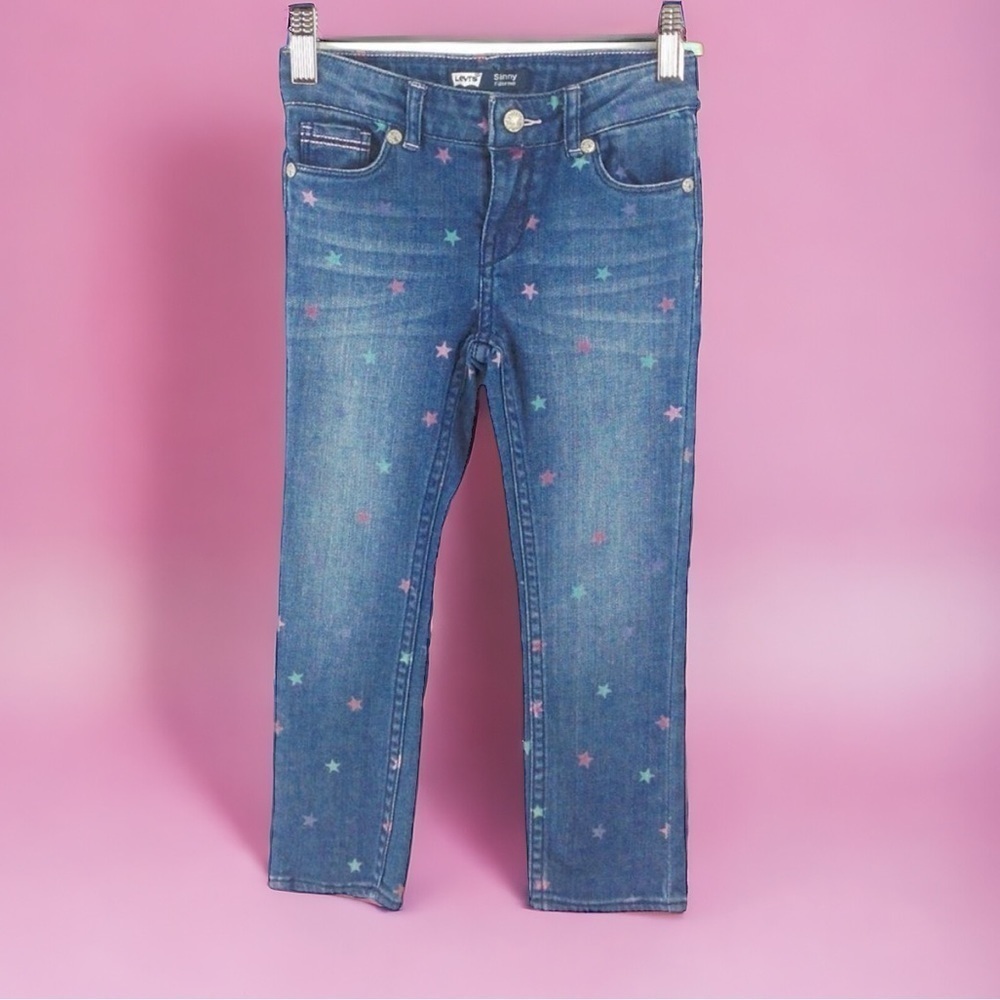 Levi's Skinny Star Print Skinny Jeans Size 4